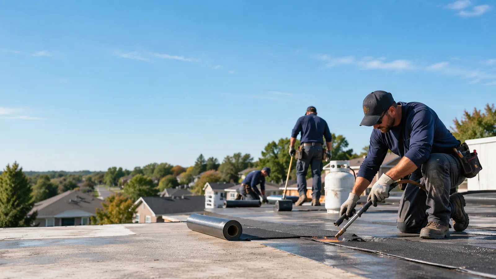 Flat Roof Leak Repair providers in Corwith, IA